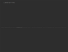 Tablet Screenshot of airnbn.com